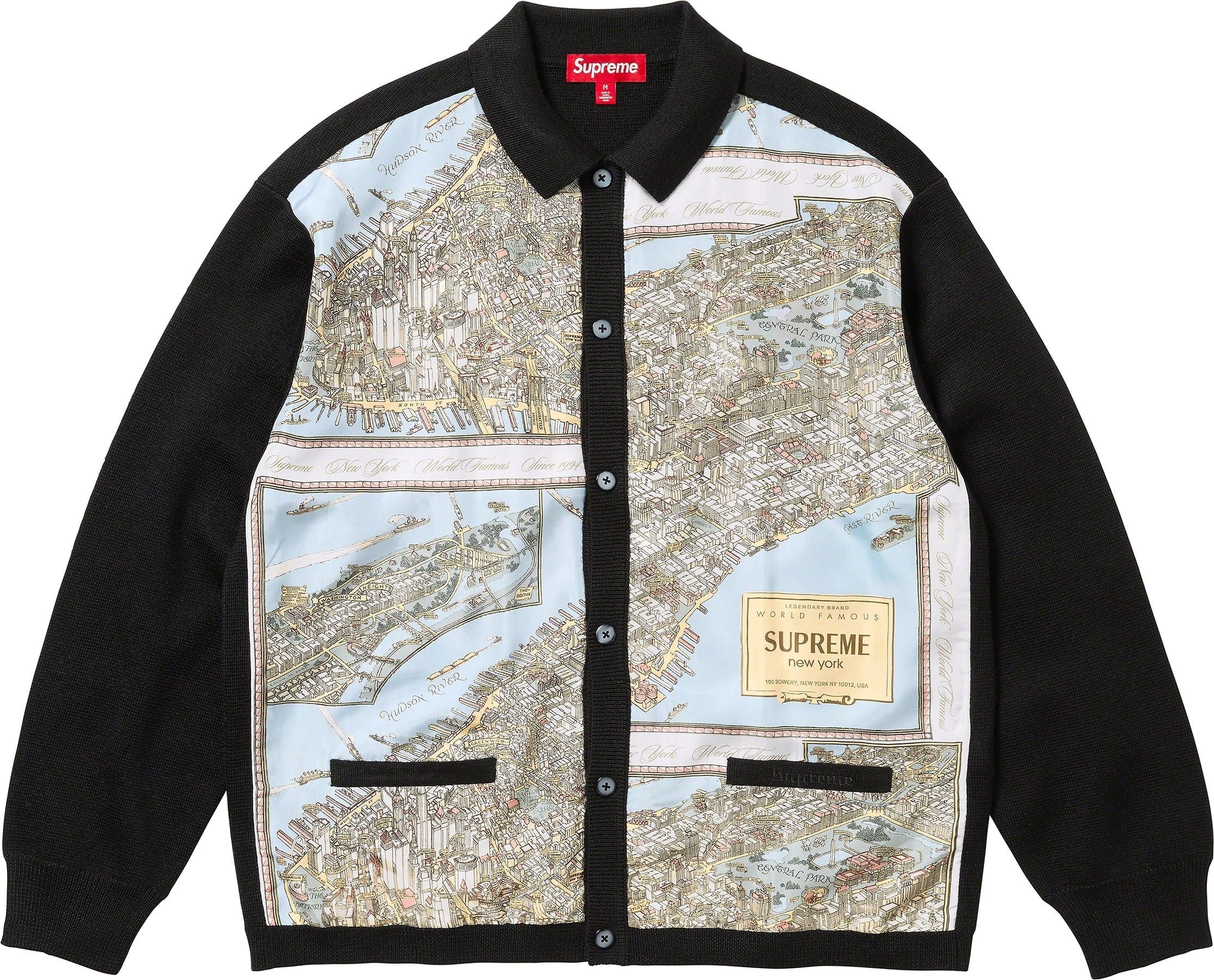 Silk Map Cardigan view 3